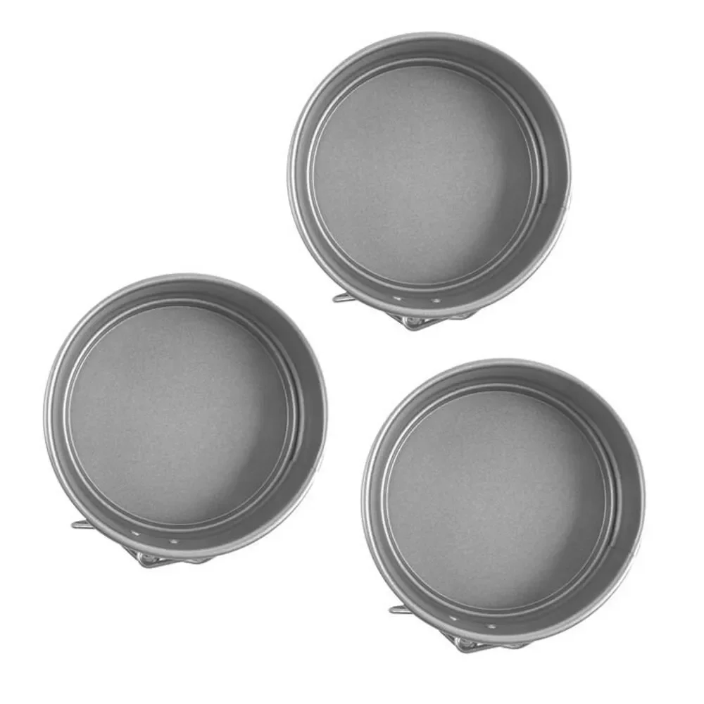 WILTON Non-Stick Steel Mini Springform Cake Pan (3 Count)